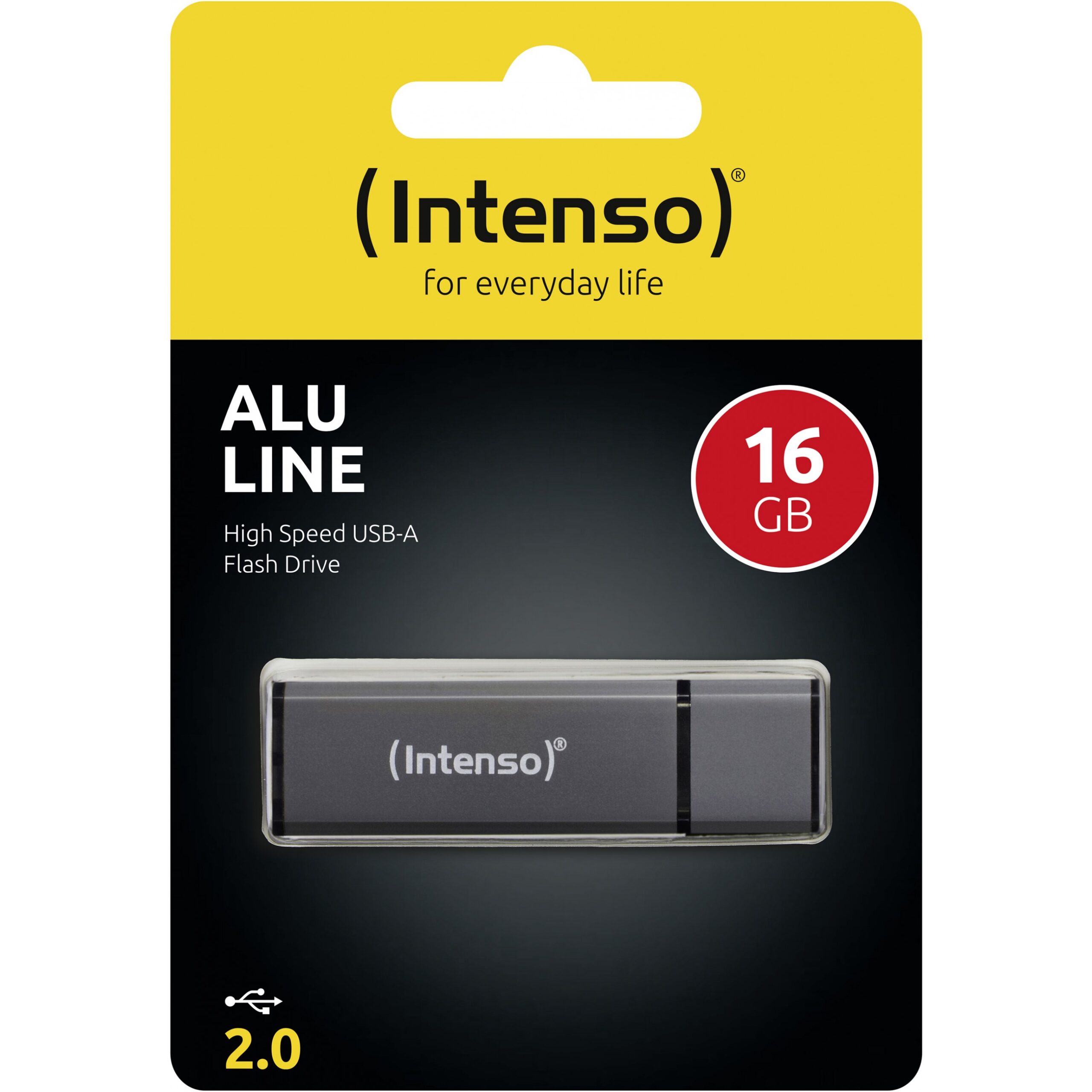USB STICK 16GB 2.0 Intenso ALU Line - Figura 3