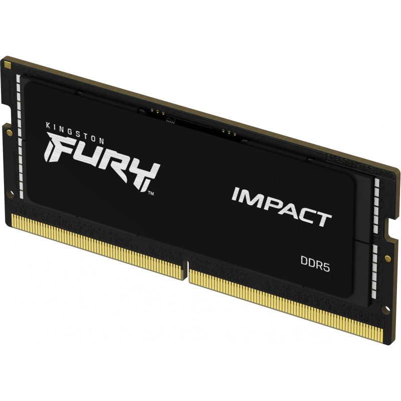 RAM Memorie DDR5 16GB(2 x 8 GB) / 4800MHz / CL38 / Kingston / FURY Impact / SO-DIMM - Figura 2