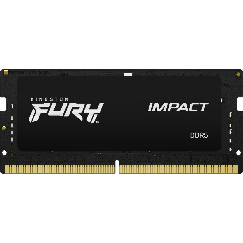 RAM Memorie DDR5 Kingston Fury Impact 32GB(2x16GB) 4800MHz CL38 SODIMM