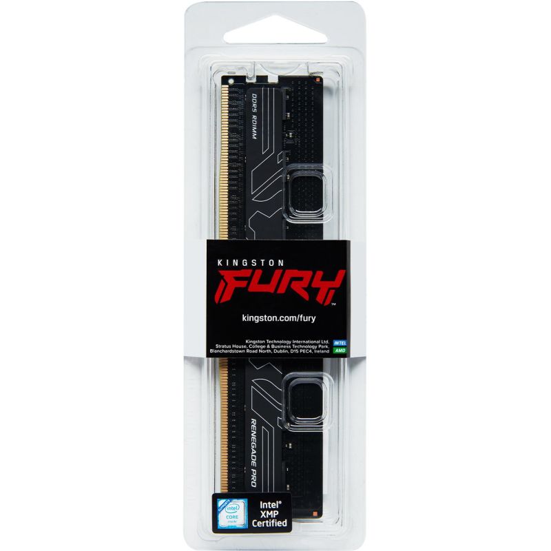 RAM Memorie DDR5 Kingston FURY Renegade Pro / 32GB / 4800MHz / CL36 / DIMM / ECC Reg / PnP / (1x32GB) - Figura 4