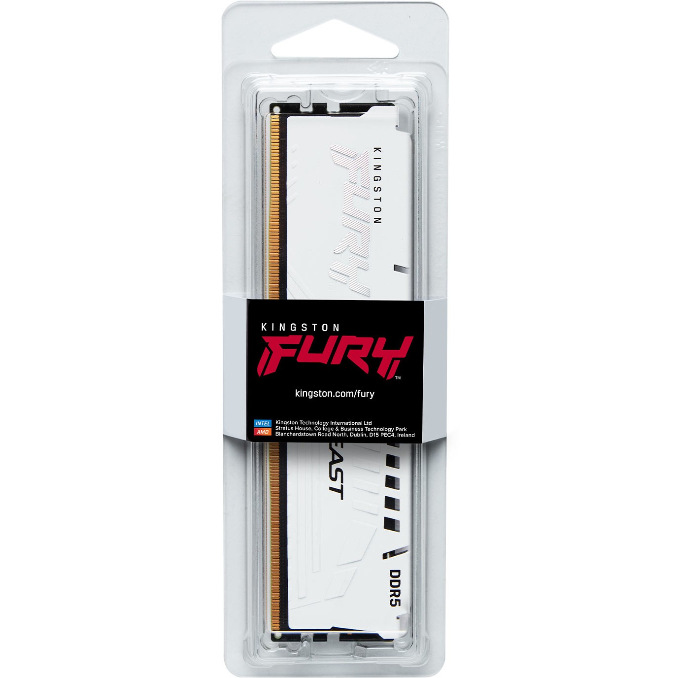 RAM Memorie DDR5 / KINGSTON / FURY Beast / 32GB / 5600MT/s / CL36 / DIMM / EXPO - Bardhë - Figura 4