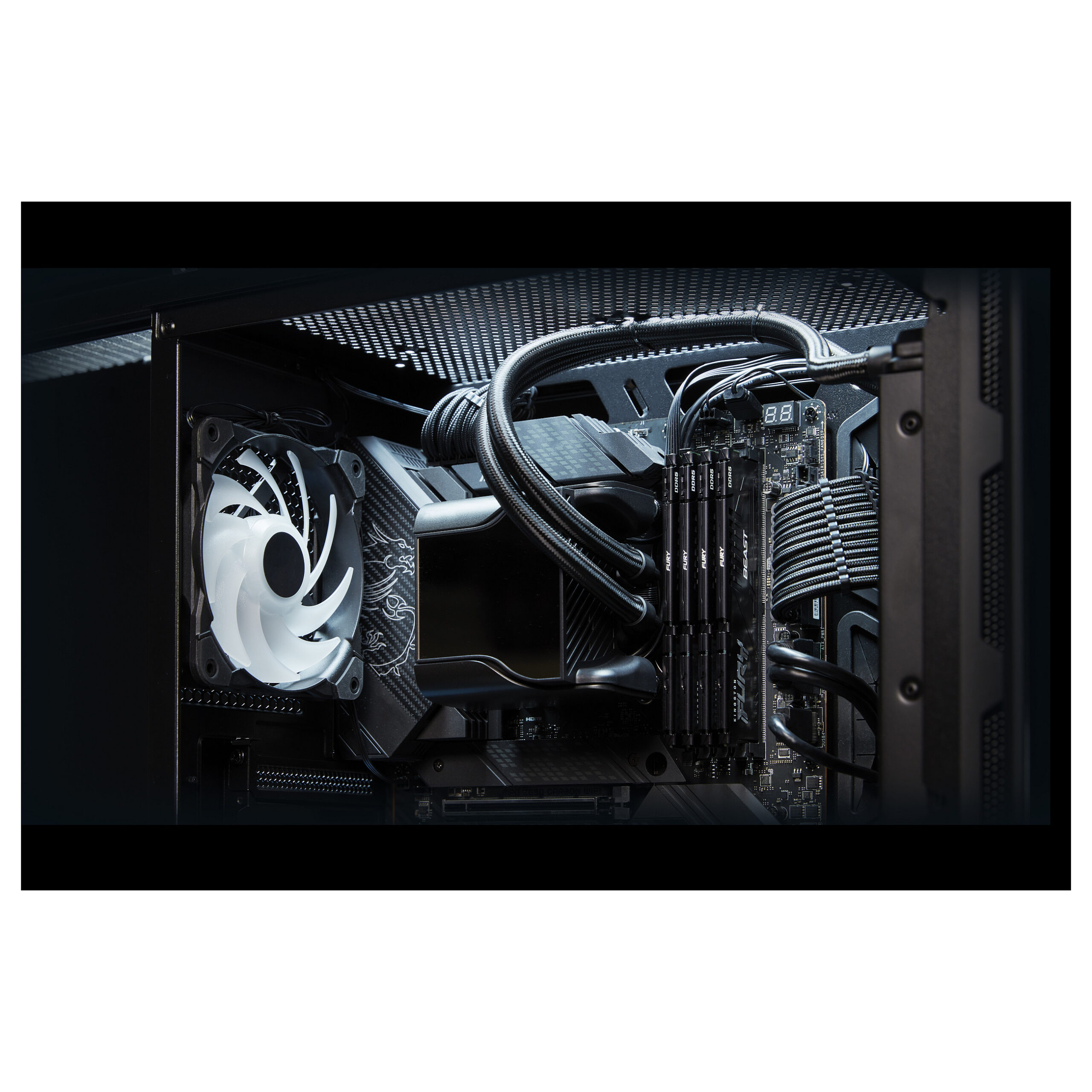 RAM Memorie DDR5 Kingston DIMM PC5200 / 64GB / 4×16GB / Quad‑Kit / FURY Beast CL40 - Figura 3