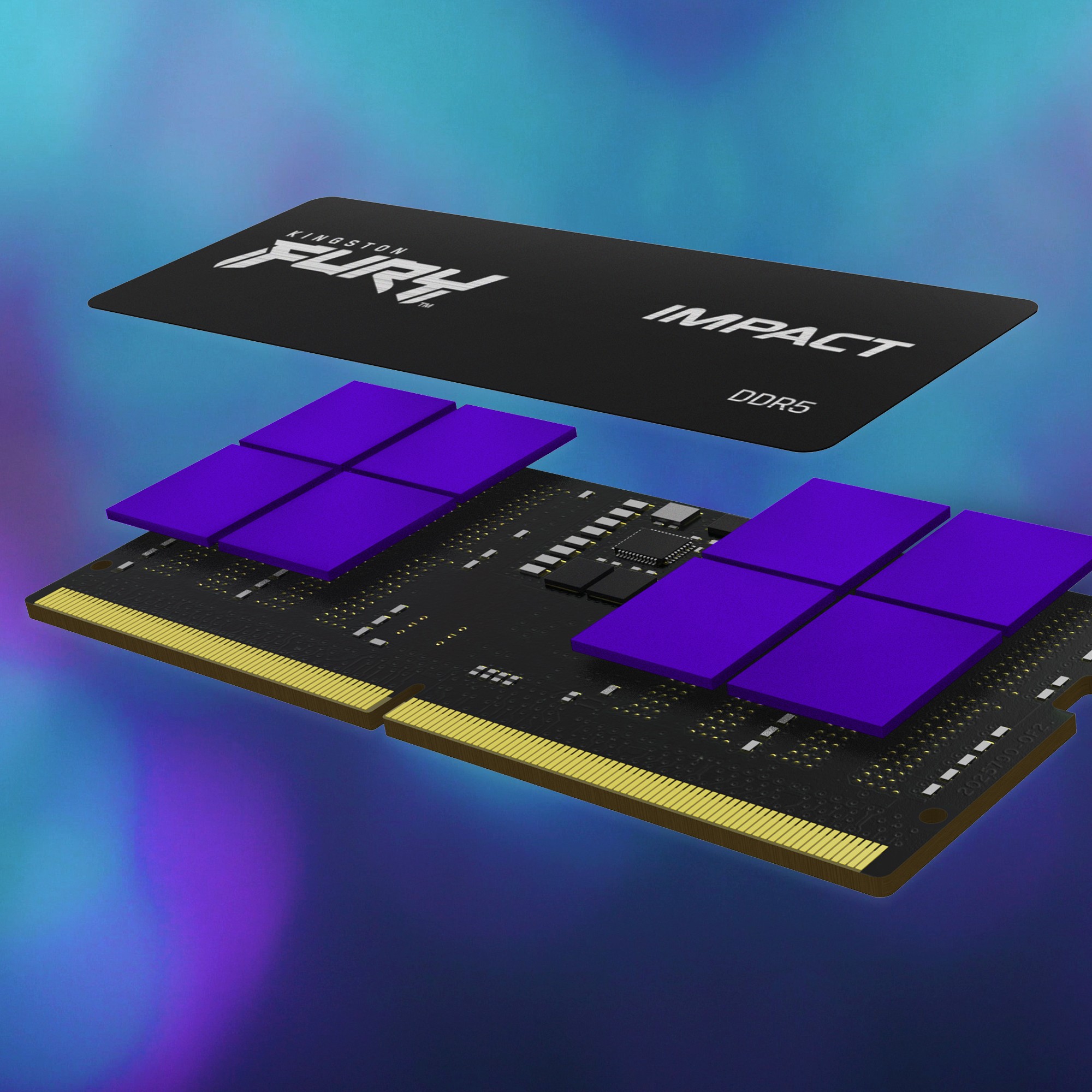 DDR5 RAM Kingston FURY Impact 32GB 6400MT/s CL38 SODIMM / Intel XMP - Figura 3