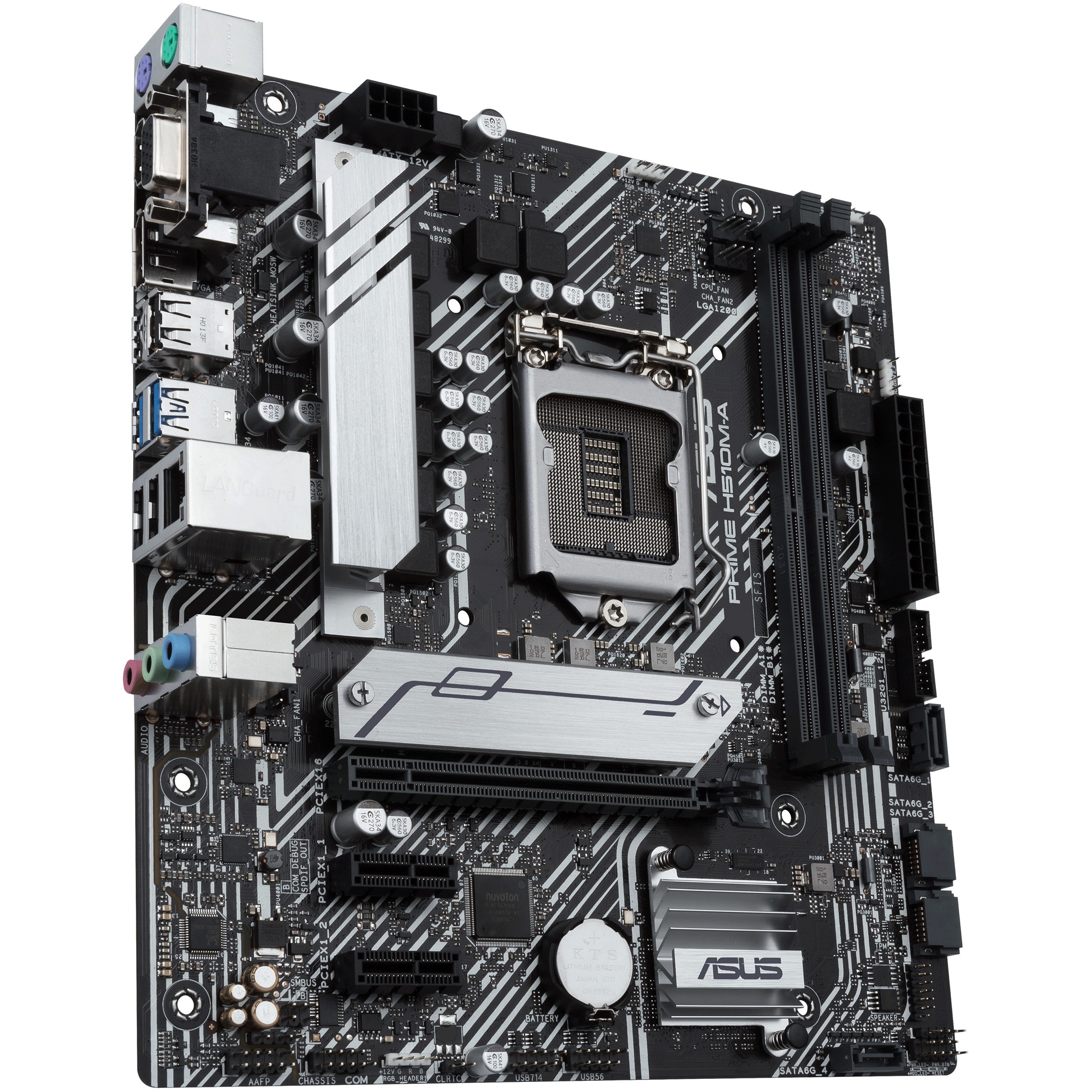 Pllakë Amë MB Intel ASUS PRIME H510M-A / LGA 1200 / DDR4 / HDMI+VGA+DP - Figura 4