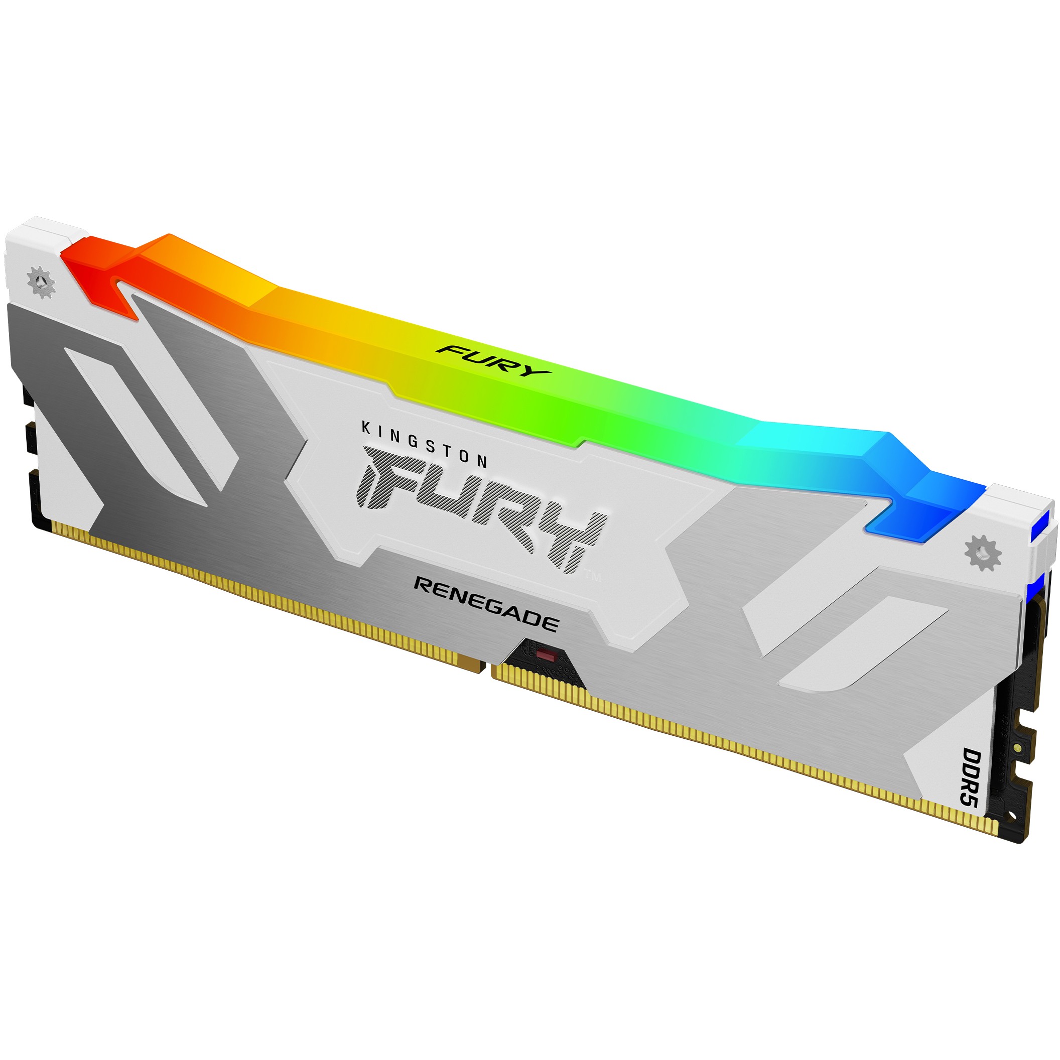 DDR5 RAM Kingston FURY Renegade RGB 64GB (2x32GB) 6400MT/s CL32 DIMM Kit / Intel XMP – Bardhë - Figura 2