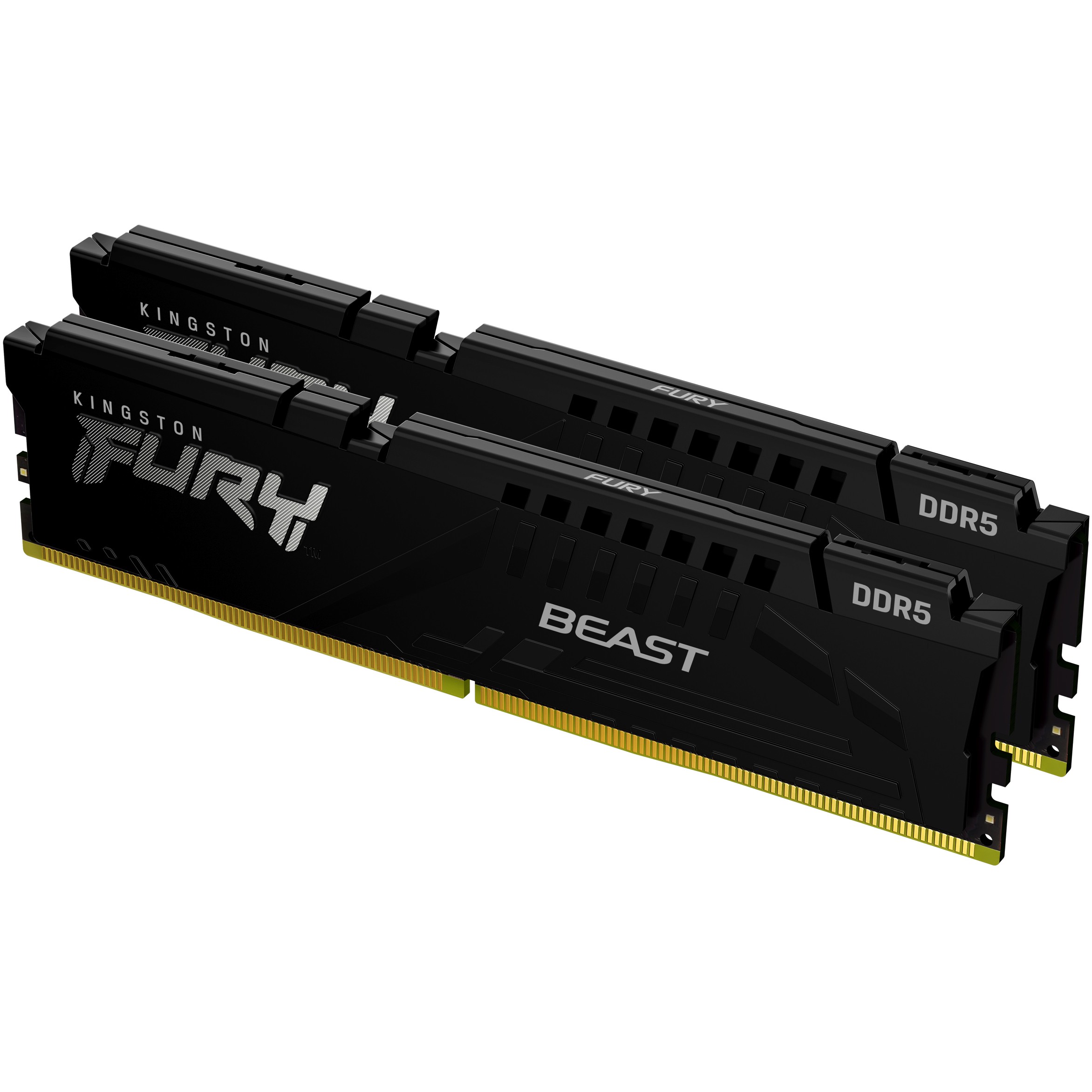 RAM Memorie DDR5 KINGSTON 64GB 6400MT/s DDR5 CL32 DIMM Kit of 2 FURY Beast Black EXPO