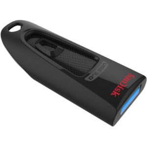 Pajisje USB Flash STICK 32GB USB 3.0 SanDisk Ultra e zezë