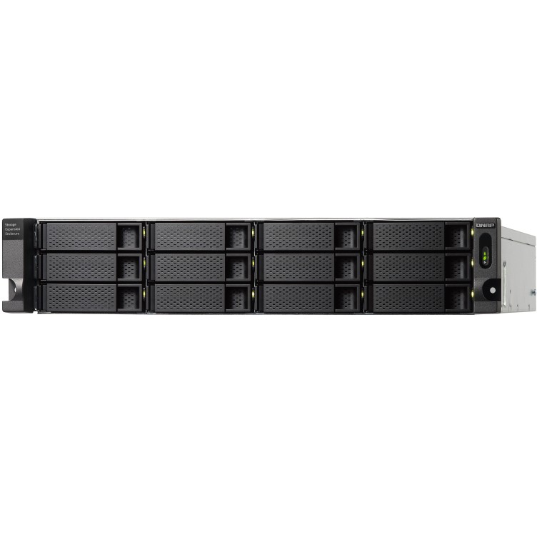 NAS QNAP TL-R1200S-RP JBOD Expansion Unit / 2U Rackmount / 12-Bay / SATA / Redundant PSU / Diskless - Figura 3