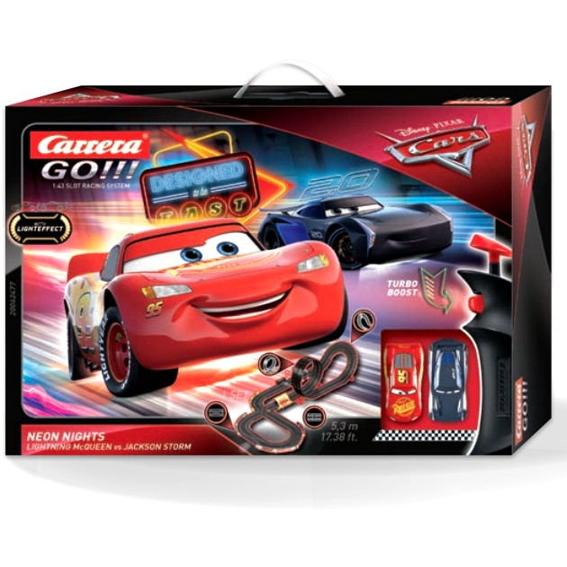 Lodër Carrera - GO!!! Sets - Disney-Pixar Cars - Neon Nights