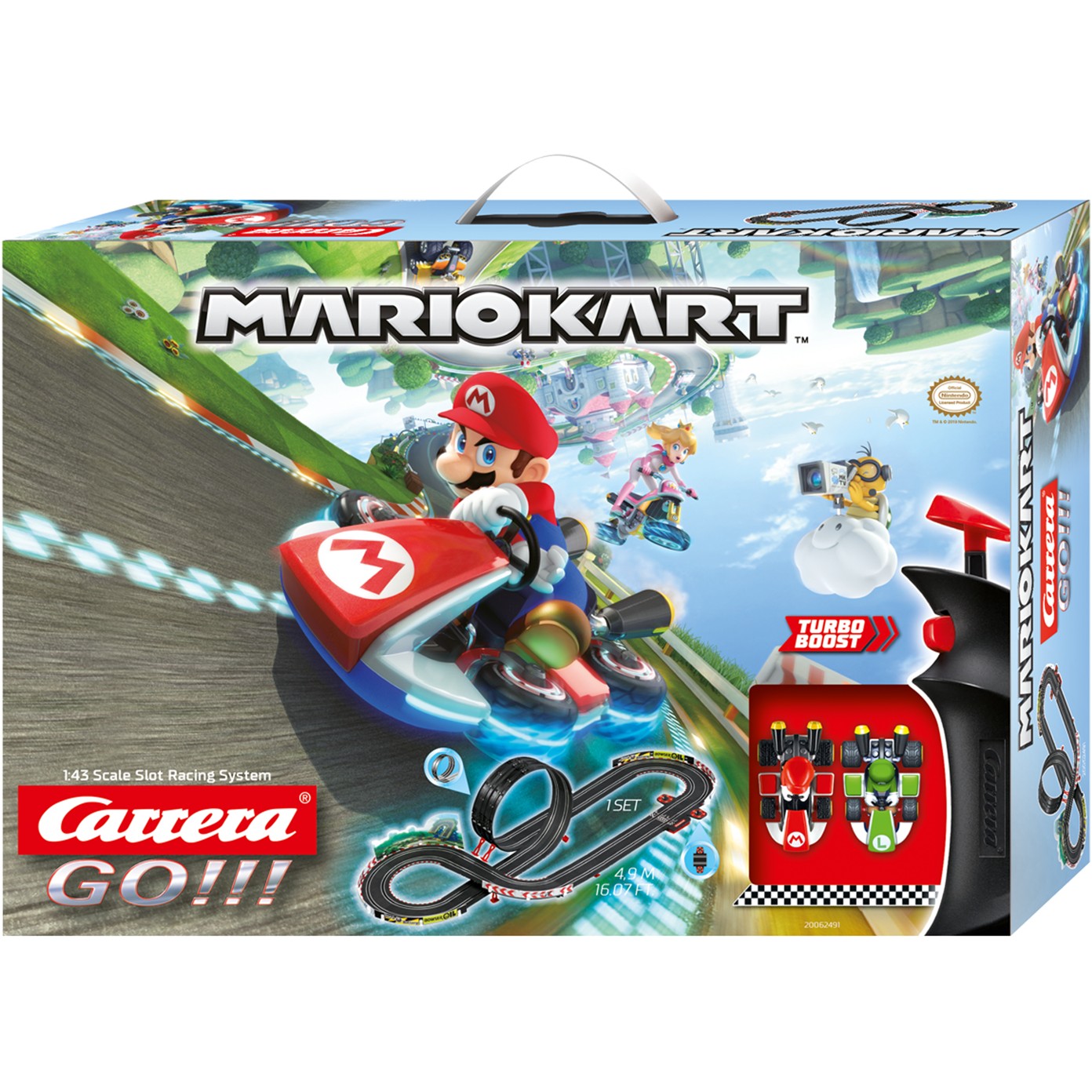 Lodër Carrera - GO!!! Sets - Mario Kart