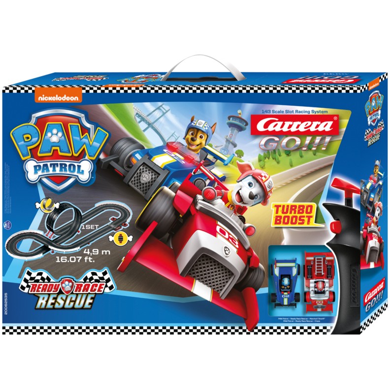 Lodër Carrera - GO!!! Sets - PAW Patrol - Ready Race Rescue
