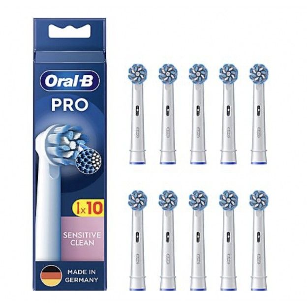 Koka furçash zëvendësuese Oral‑B Sensitive Clean / Set me 10 – Kafe
