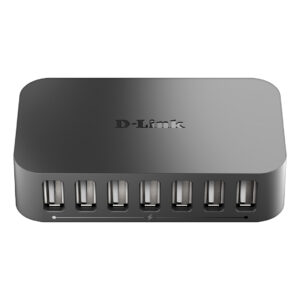 D-Link USB 2.0 Hub – Zgjerues USB me Porta Multiple, Black