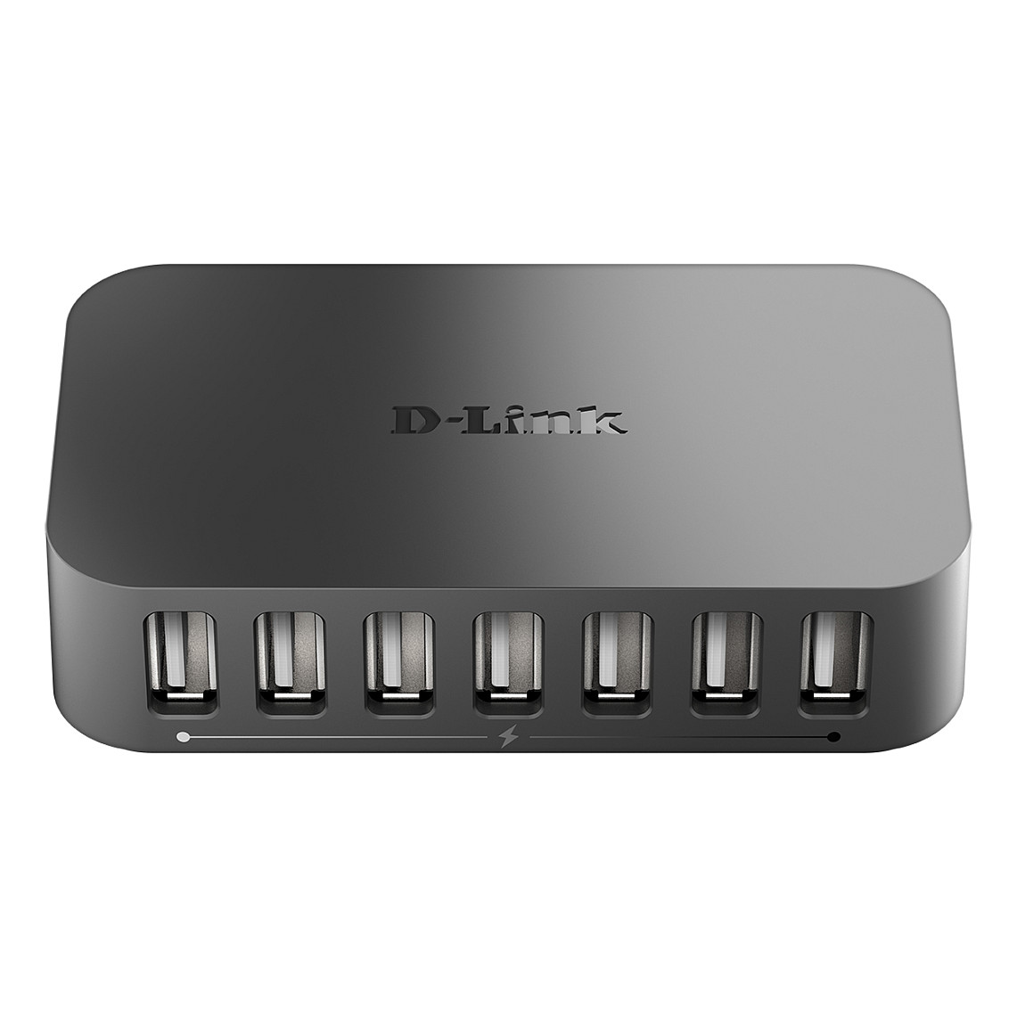 D-Link USB 2.0 Hub – Zgjerues USB me Porta Multiple, Black