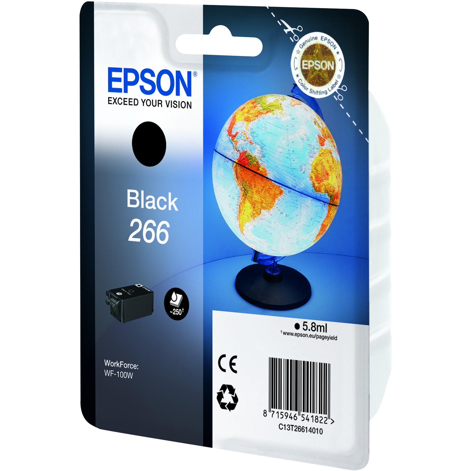 INK Epson 266 BK C13T26614010 – Zezë - Figura 2