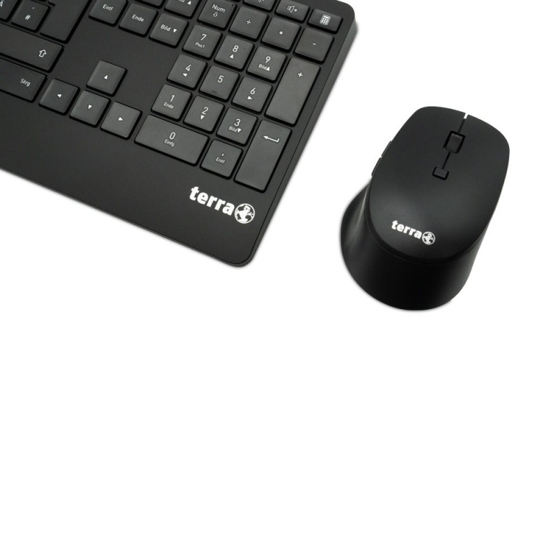 Combo(Tastierë&Maus) pa kabllo TERRA Desktop 4000 me Copilot / QWERTZ - Zezë - Figura 3