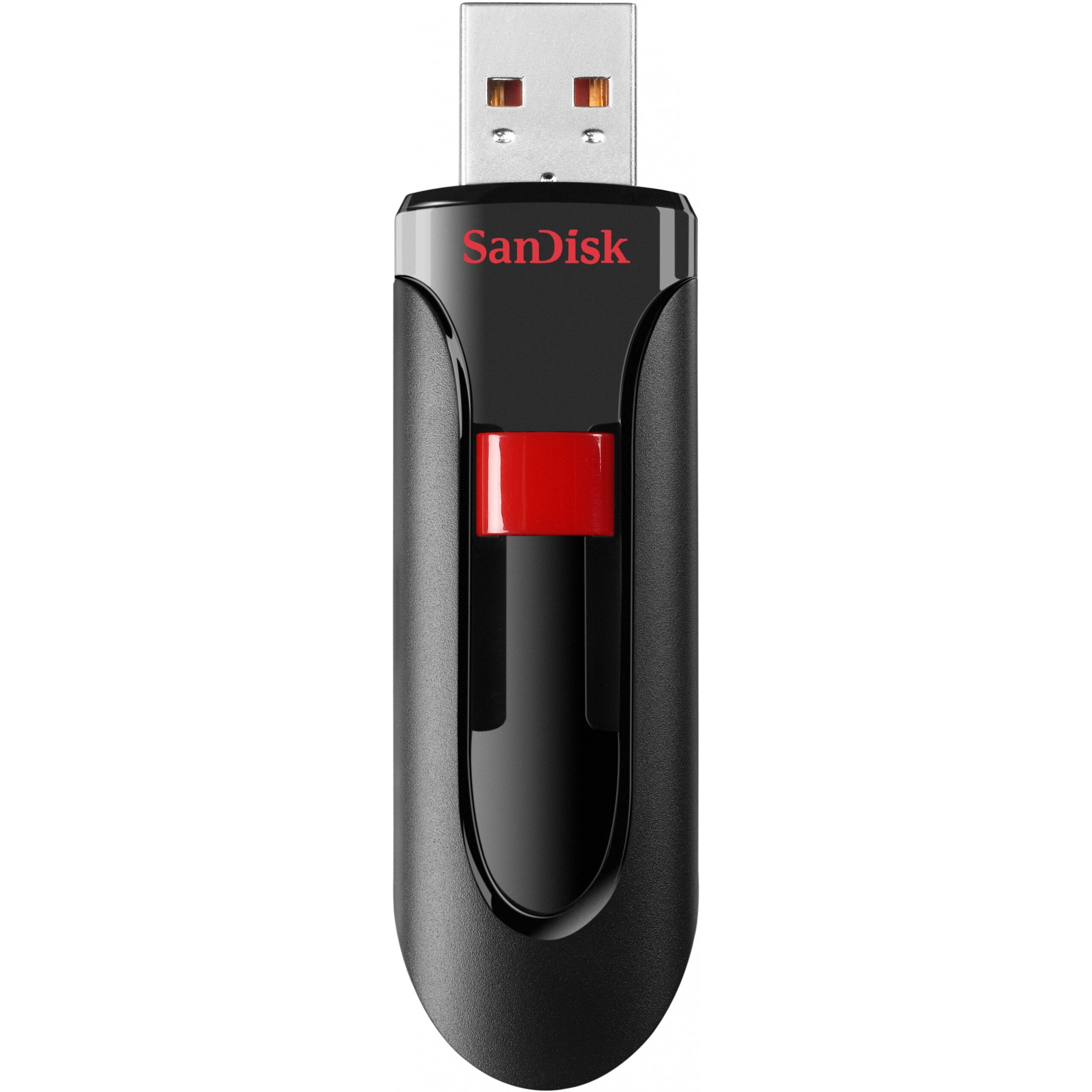 USB Flash Drive STICK 64GB USB 2.0 SanDisk Cruzer Glide - e zezë