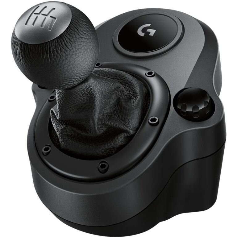 Shifter Logitech Driving Force për PlayStation 4, Xbox One, Kompjuter, i zi