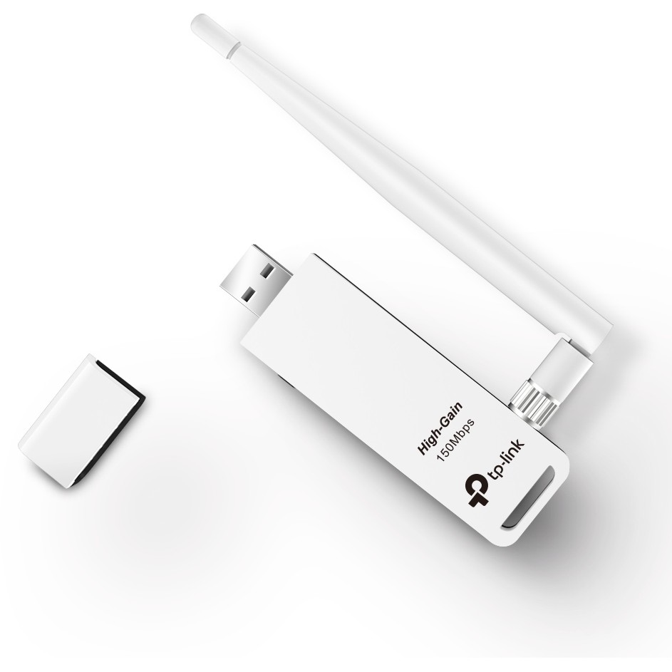 Antena për Rrjet TP-Link TL-WN722N / 150 Mbps High‑Gain Wi‑Fi USB Adapter - Figura 2
