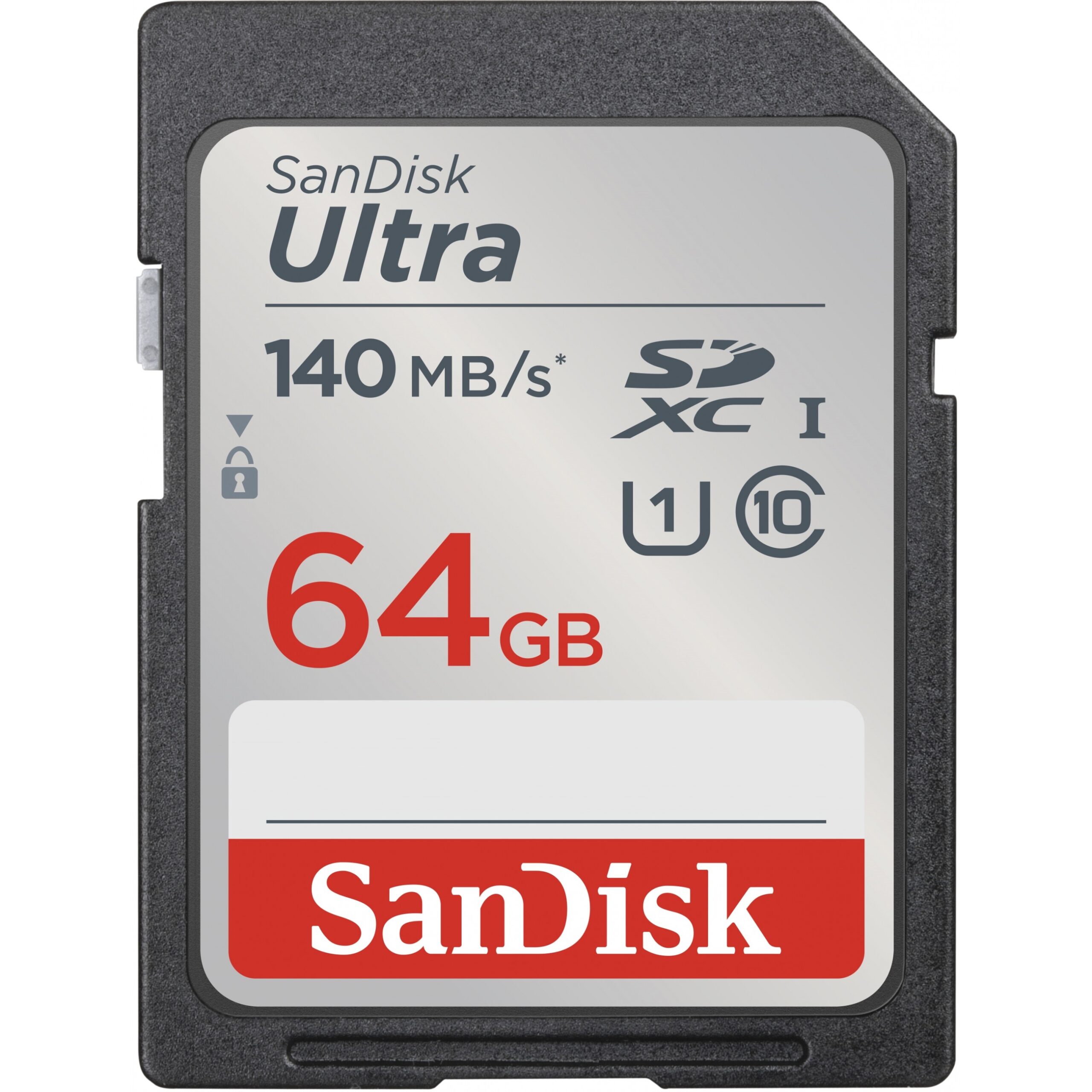 Kartë Memorie SD CARD 64GB SanDisk Ultra SDXC 140MB/s