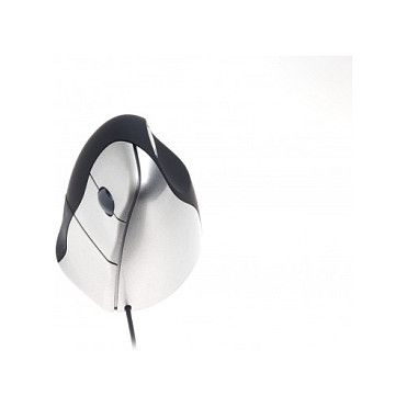 Maus me Kabllo BakkerElkhuizen Evoluent3 Right-Handed / 5 Buttons - Zezë/Argjend - Figura 3