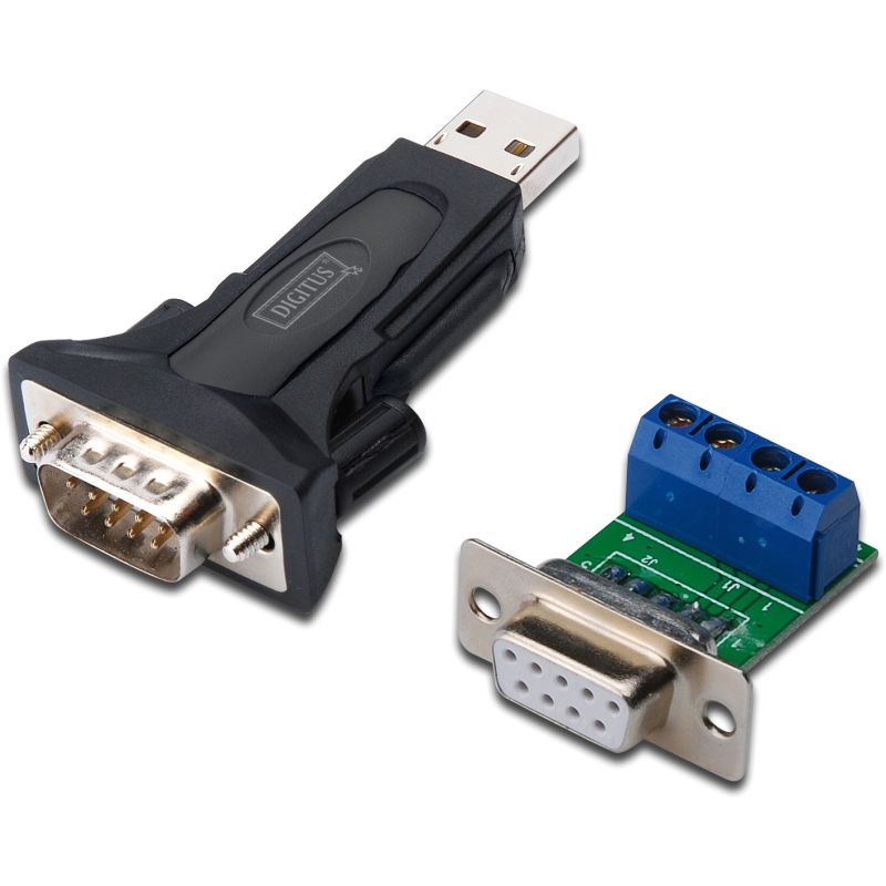 Adapter USB 2.0 / Serial RS‑485 / Straight‑Straight / DIGITUS