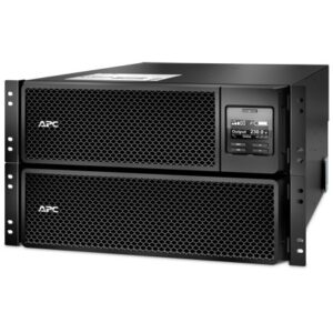 APC Smart-UPS SRT8KRMXLI – 8000VA / 8000W Online Double Conversion UPS Rack 6U, 230V, Pure Sine Wave