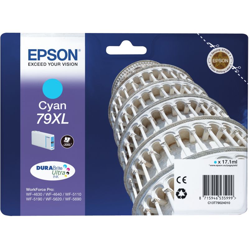 INK Epson C13T79024010 79XL – Blu