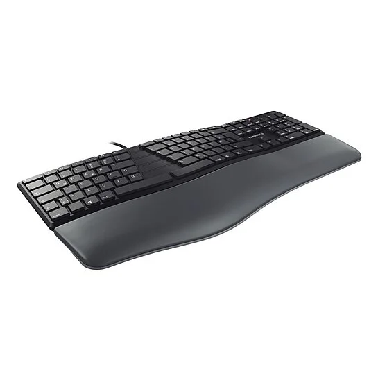 Tastierë me kabllo CHERRY KC 4500 Ergo / QWERTY Nordic - Zezë - Figura 3