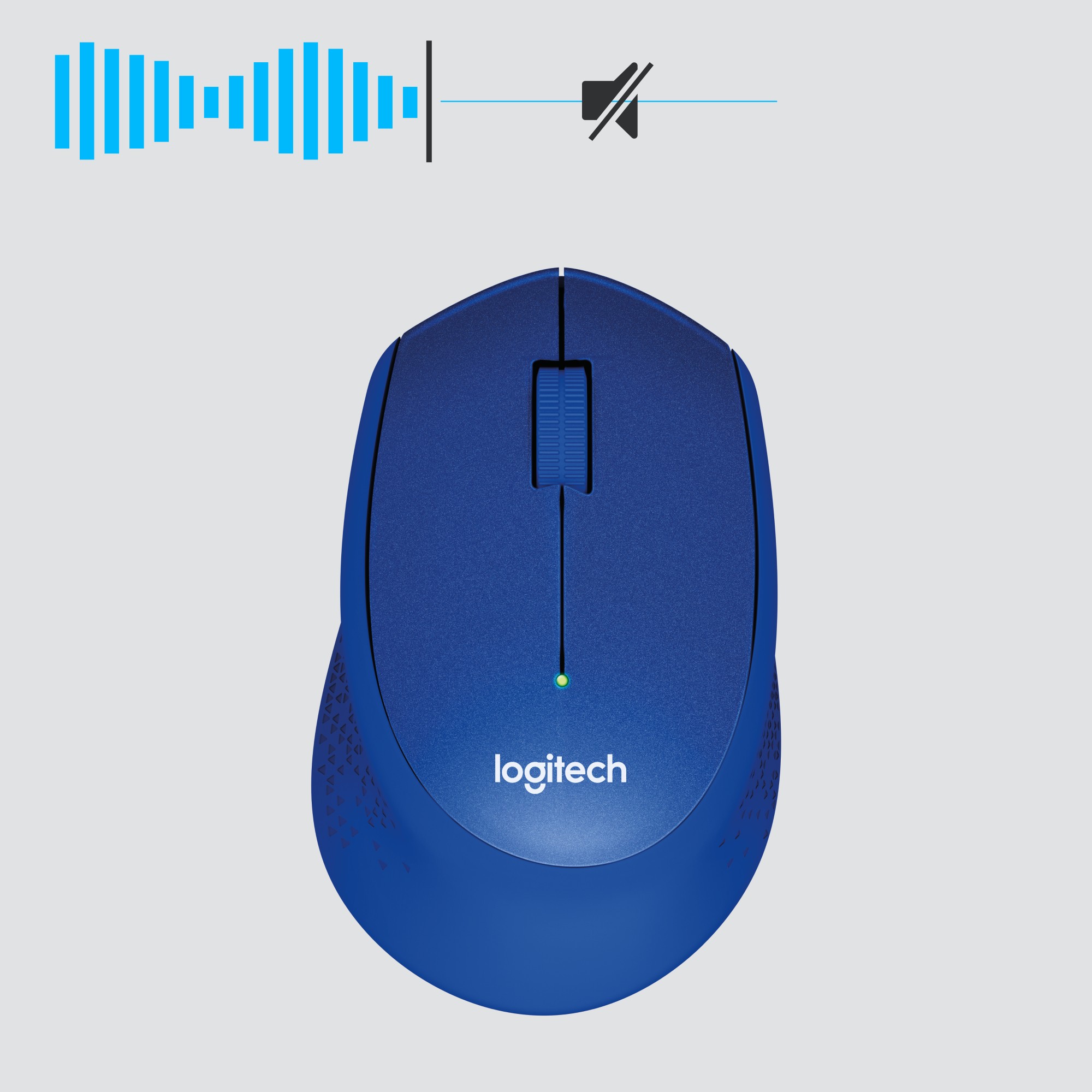 Maus Logitech M330 SILENT PLUS, i kaltër - Figura 2