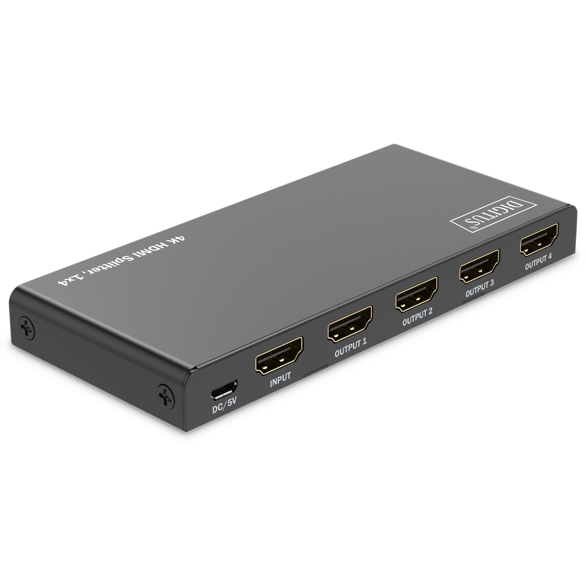 DIGITUS Splitter HDMI 1x4 / 4K/60Hz / HDCP 2.3 / EDID Control - Figura 2