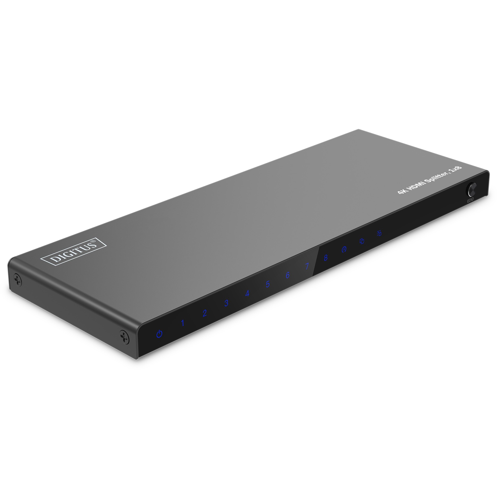 DIGITUS Splitter HDMI 1x8 / 4K/60Hz / HDCP 2.3 / EDID Control