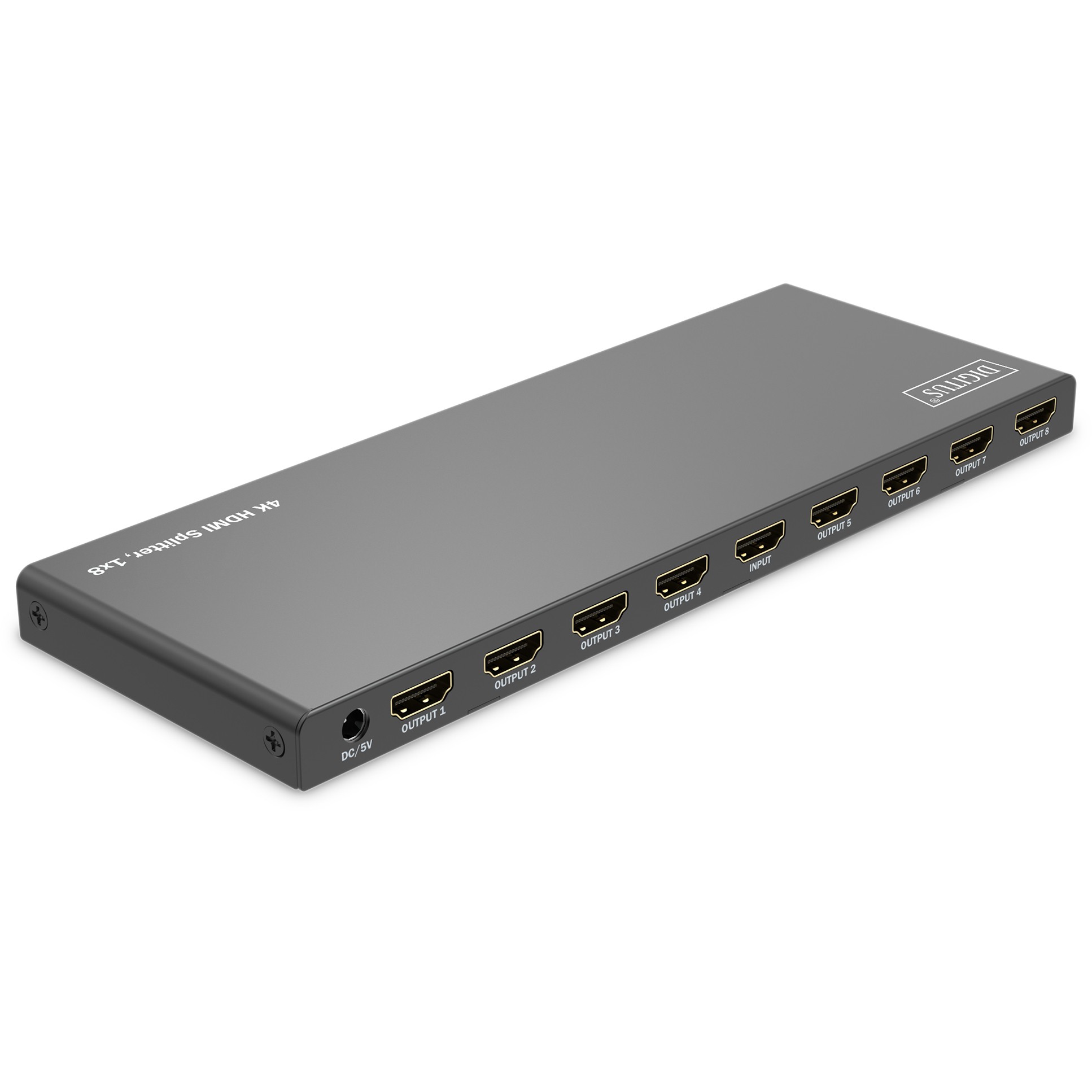 DIGITUS Splitter HDMI 1x8 / 4K/60Hz / HDCP 2.3 / EDID Control - Figura 2