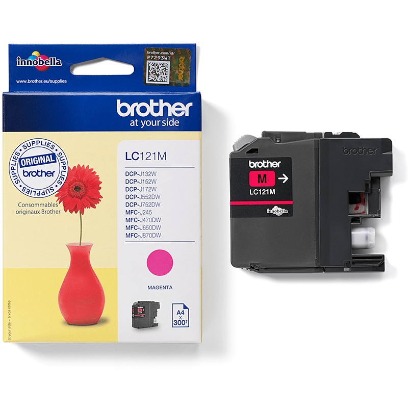 INK Brother LC-121M Ink Cartridge – Rozë - Figura 4
