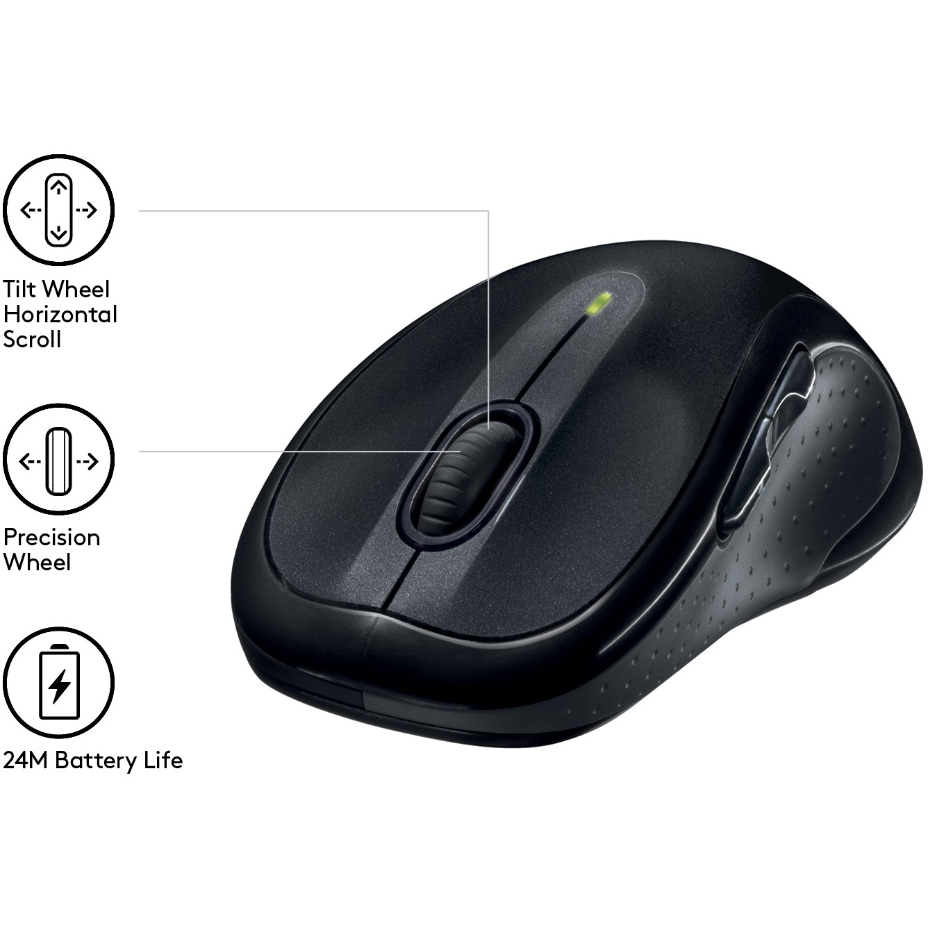 Maus pa Kabllo Logitech M510 Wireless – Zezë - Figura 4