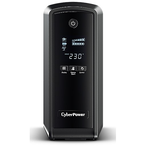 CyberPower CP900EPFCLCD 900VA/540W Line-Interactive UPS Pure Sine Wave AVR LCD USB 6x Schuko - Figura 2
