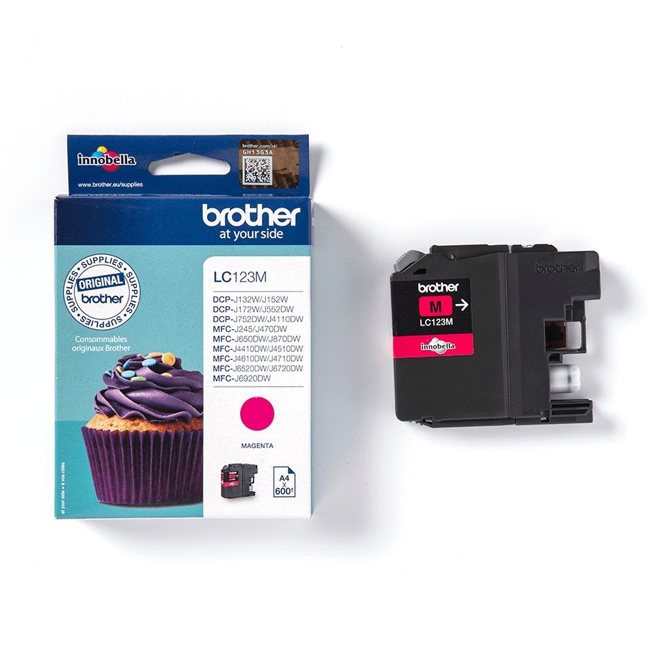 INK Brother LC-123M Ink Cartridge – Rozë - Figura 3