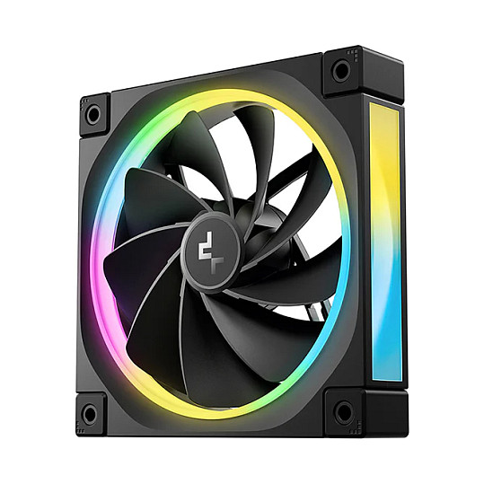 Ftohës për Kasë 120mm DeepCool FL12R - Zezë