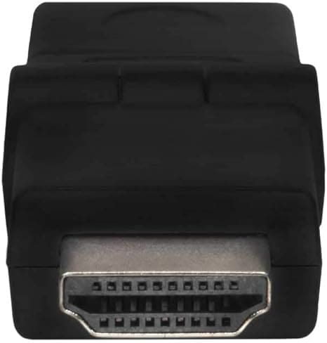 Adapter HDMI / Male to Female / 360 shkallë / I zi - Figura 4