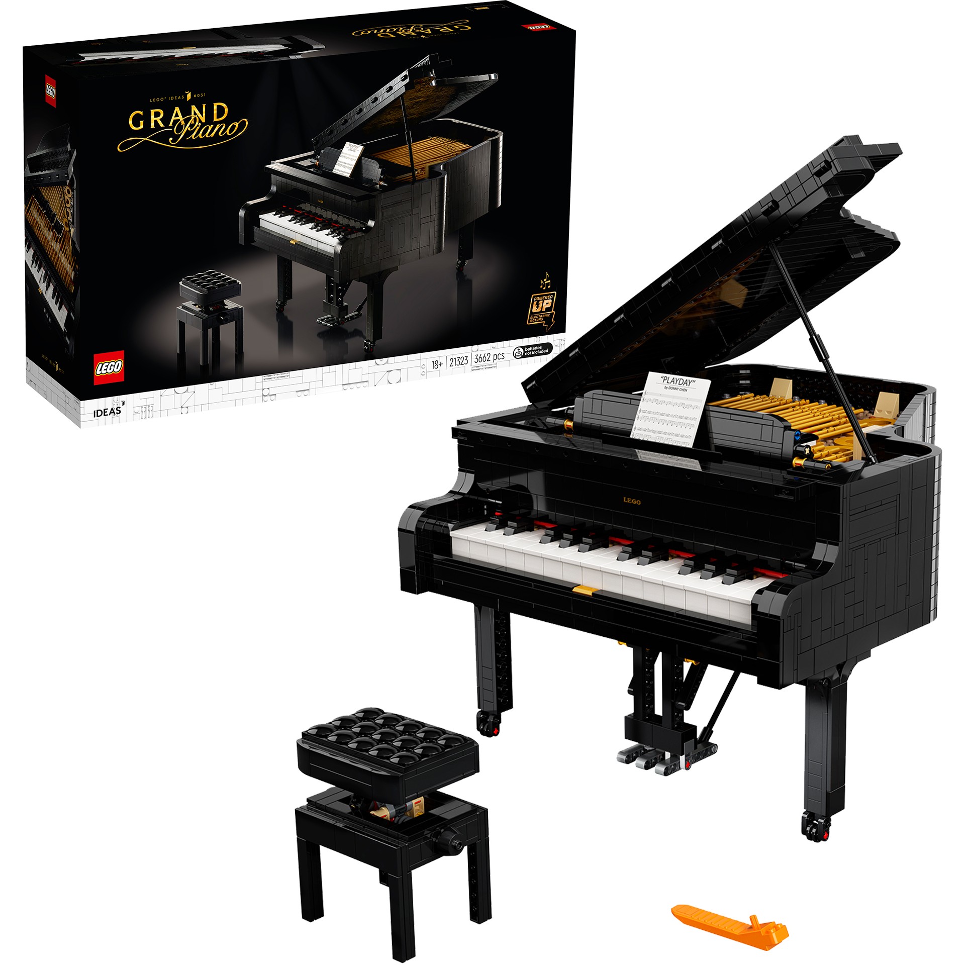 LEGO Ideas - Grand Piano - Figura 2