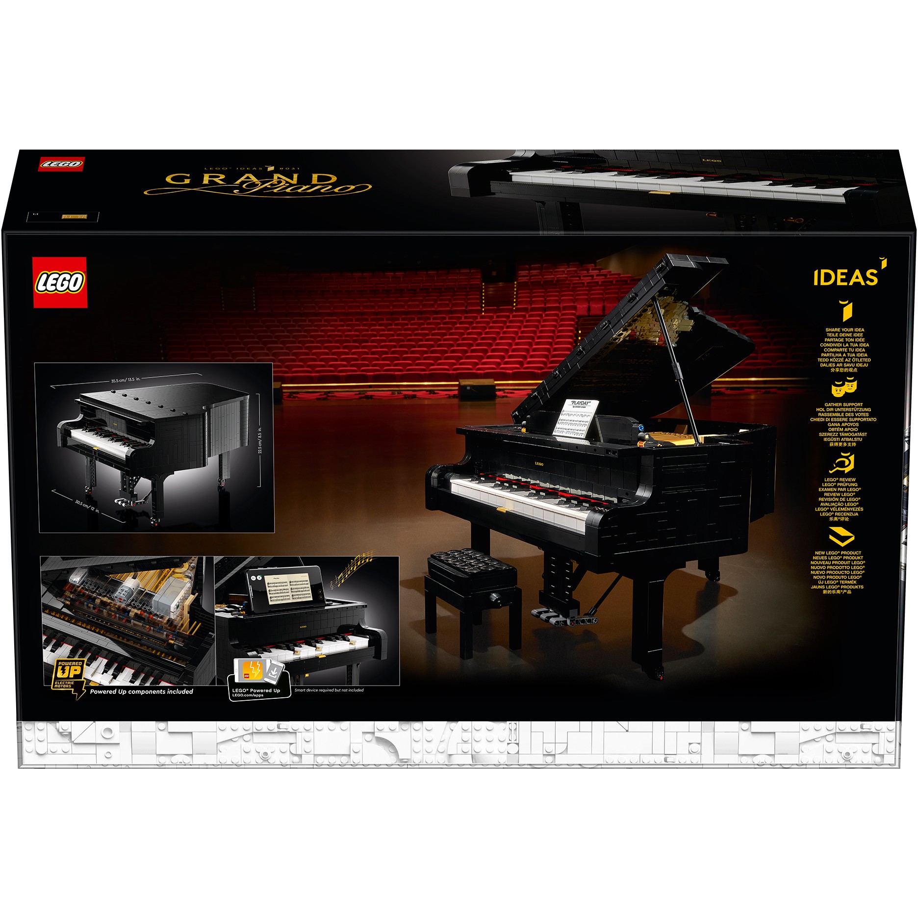 LEGO Ideas - Grand Piano - Figura 3