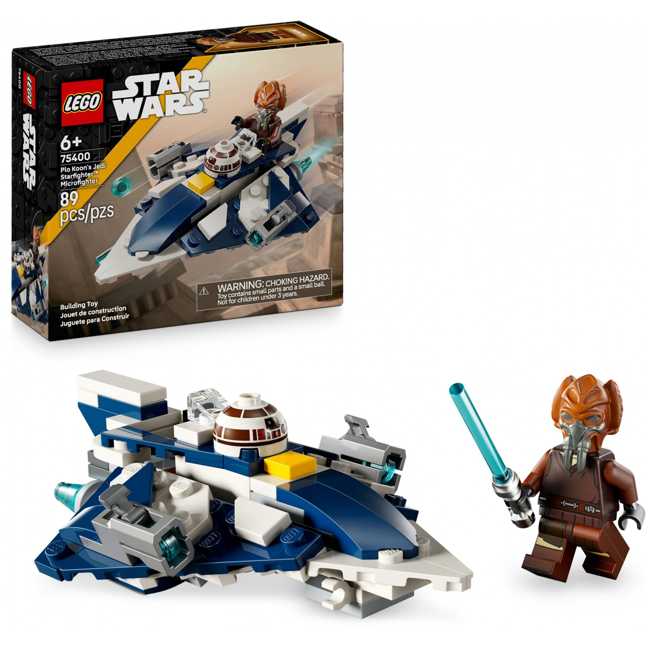 LEGO Star Wars Plo Koon’s Jedi Starfighter Microfighter (Set 75400) - Figura 4