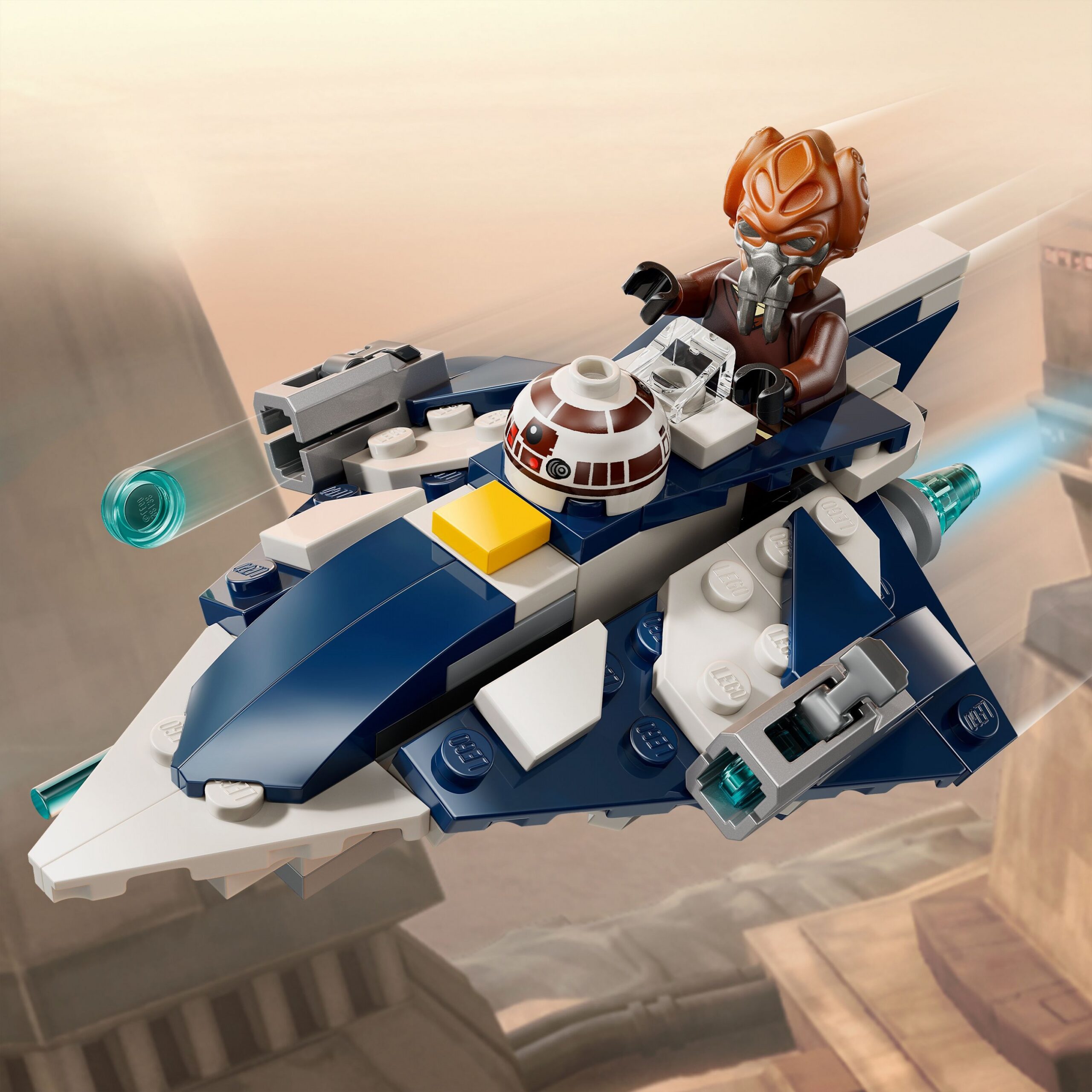 LEGO Star Wars Plo Koon’s Jedi Starfighter Microfighter (Set 75400) - Figura 5