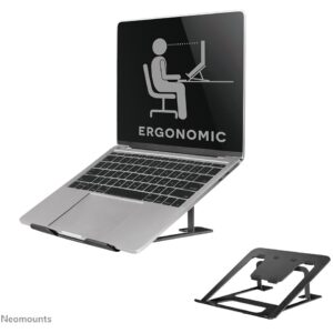 Mbajtës & Ftohës për Laptop Neomounts Laptop-Ständer. i palosshëm. 5KG NSLS085BLACK