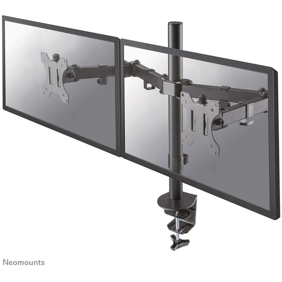 Mbajtëse për Monitor Neomounts FPMA-D550DBLACK Mbajtëse tavoline për dy ekrane të sheshtë deri në 32" - E zezë