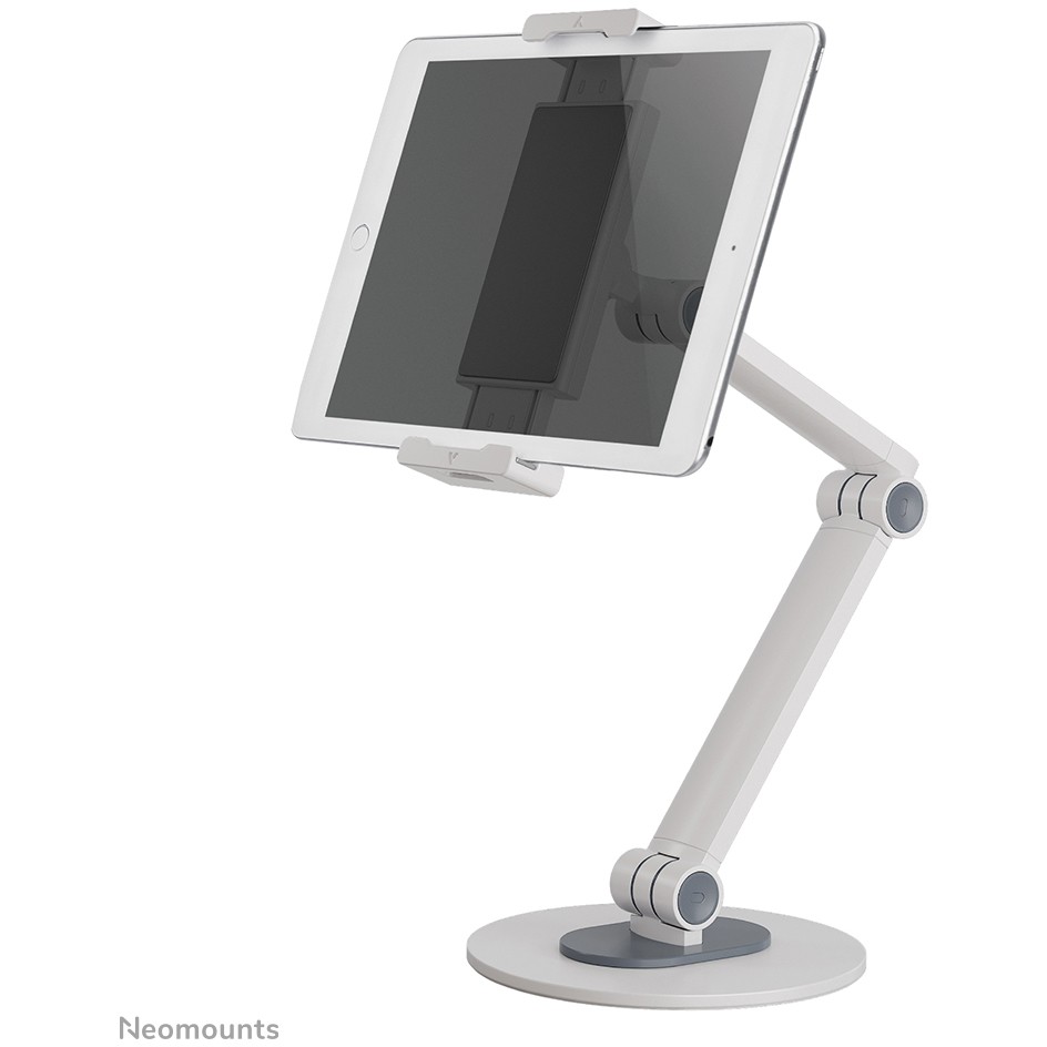 Mbajtës & Ftohës për Laptop 4.7"–12.9" tablets / Neomounts desk stand DS15-550WH1 , supports up to 1 kg - Bardhë