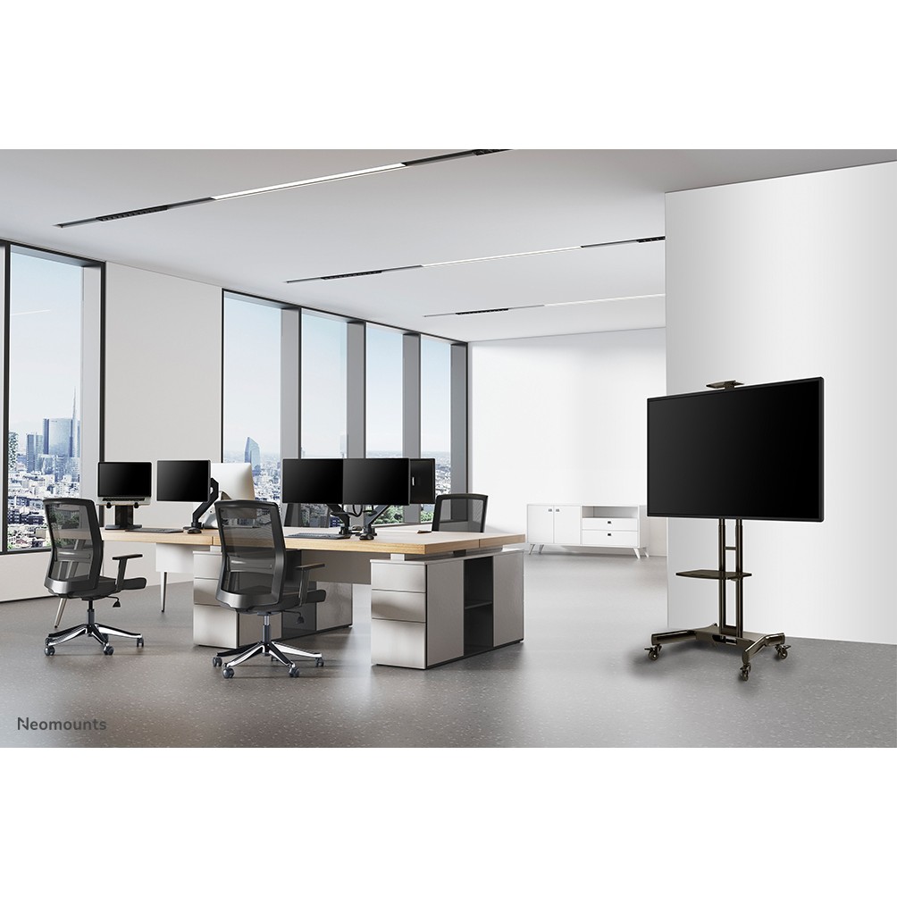 Mbajtëse për TV Neomounts NM-M1700 BLACK mobile floor stand for flat screen TVs up to 75" (191 cm). - Figura 3
