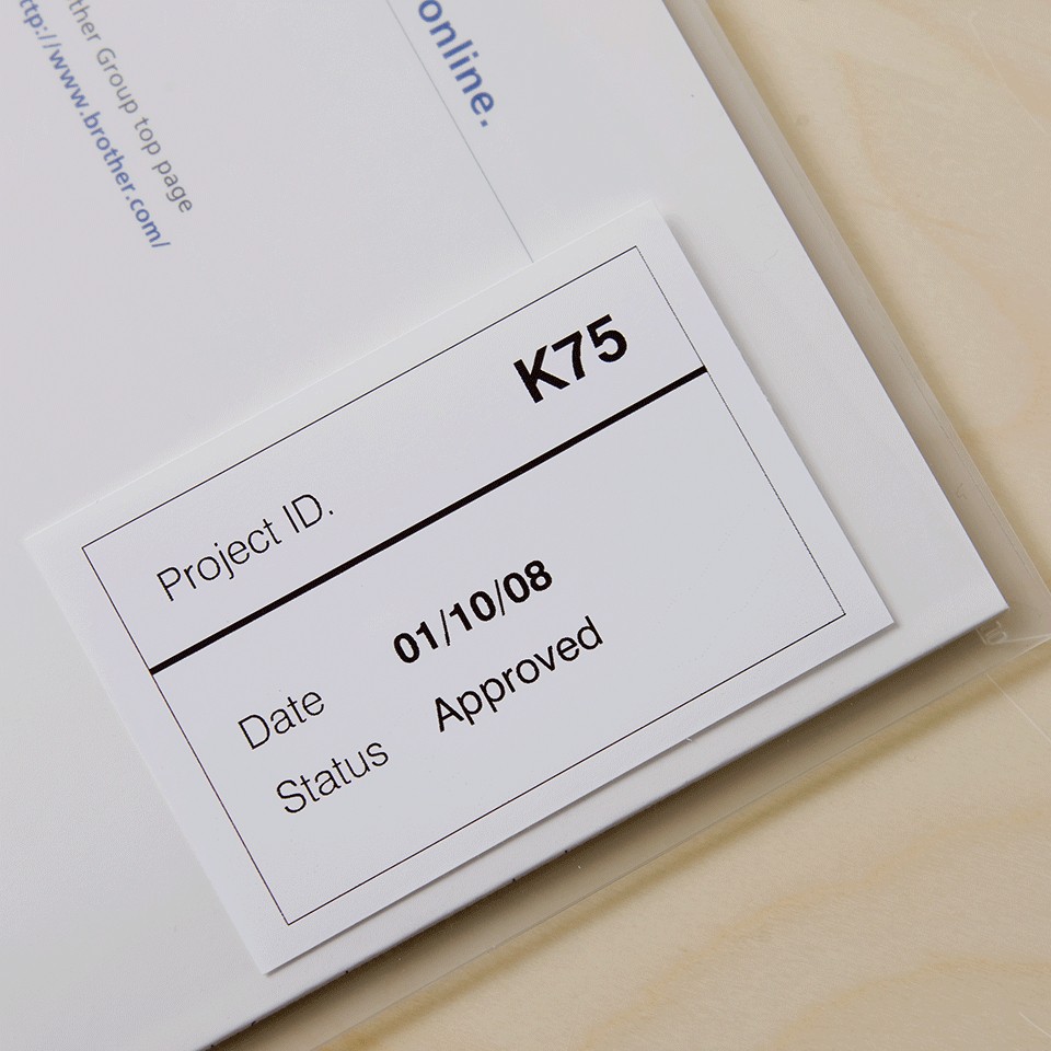Letër Etiketa P-Touch DK-22212 - Figura 3