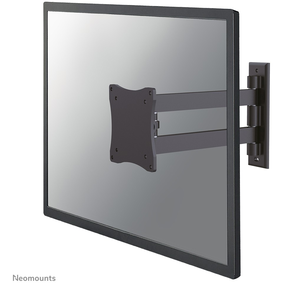 Mbajtëse për Monitor Wall mount with two pivot points for flat screens up to 27" (69 cm) 15KG FPMA-W820BLACK Neomounts