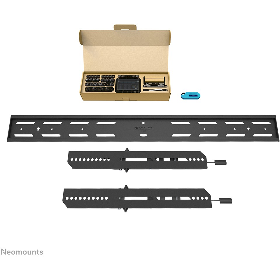 Mbajtëse për TV Neomounts WL35S-850BL18 mbajtëse muri e rregullueshme për ekrane 43-98" - E zezë - Figura 5